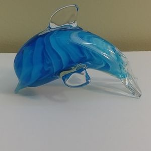 Glass dolphin